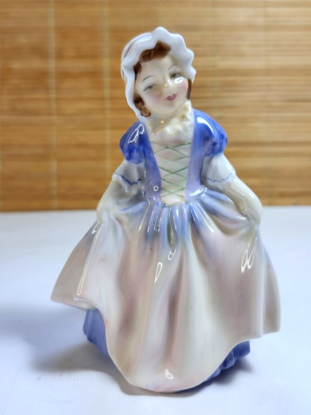 Vintage Royal Doulton Figurine Dinky Do HN1678 Bone China Girl Dress England 4.5